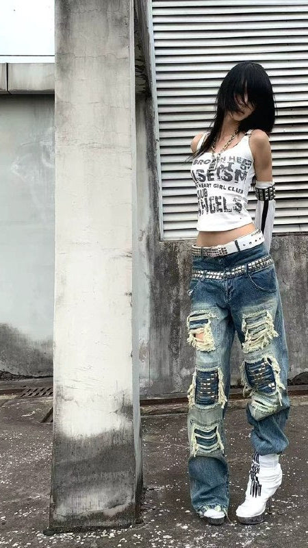 punk jeans
