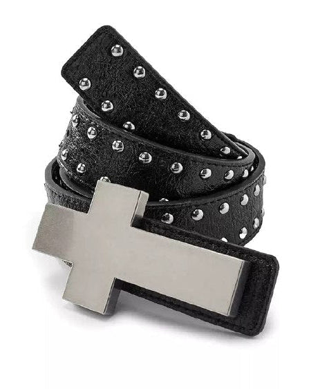 RABELWAVE Cross Leather Belt - SWAGLAB