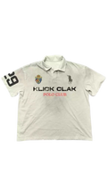 KLICK CLAK Distressed Polo Tee