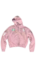 KLICK CLAK Washed Zip Hoodie