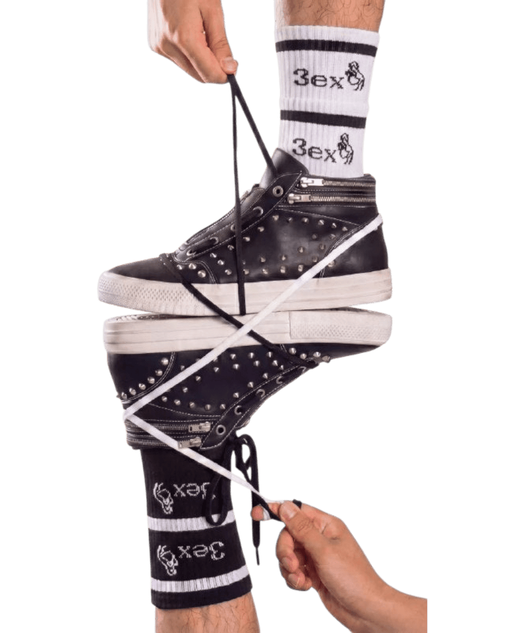 FOURTH3EX Zip Sneakers - SWAGLAB
