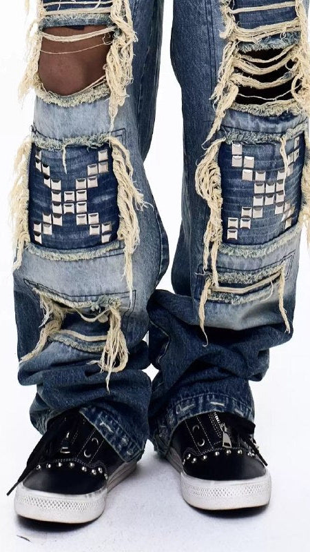 Studded Zip Skate Sneakers