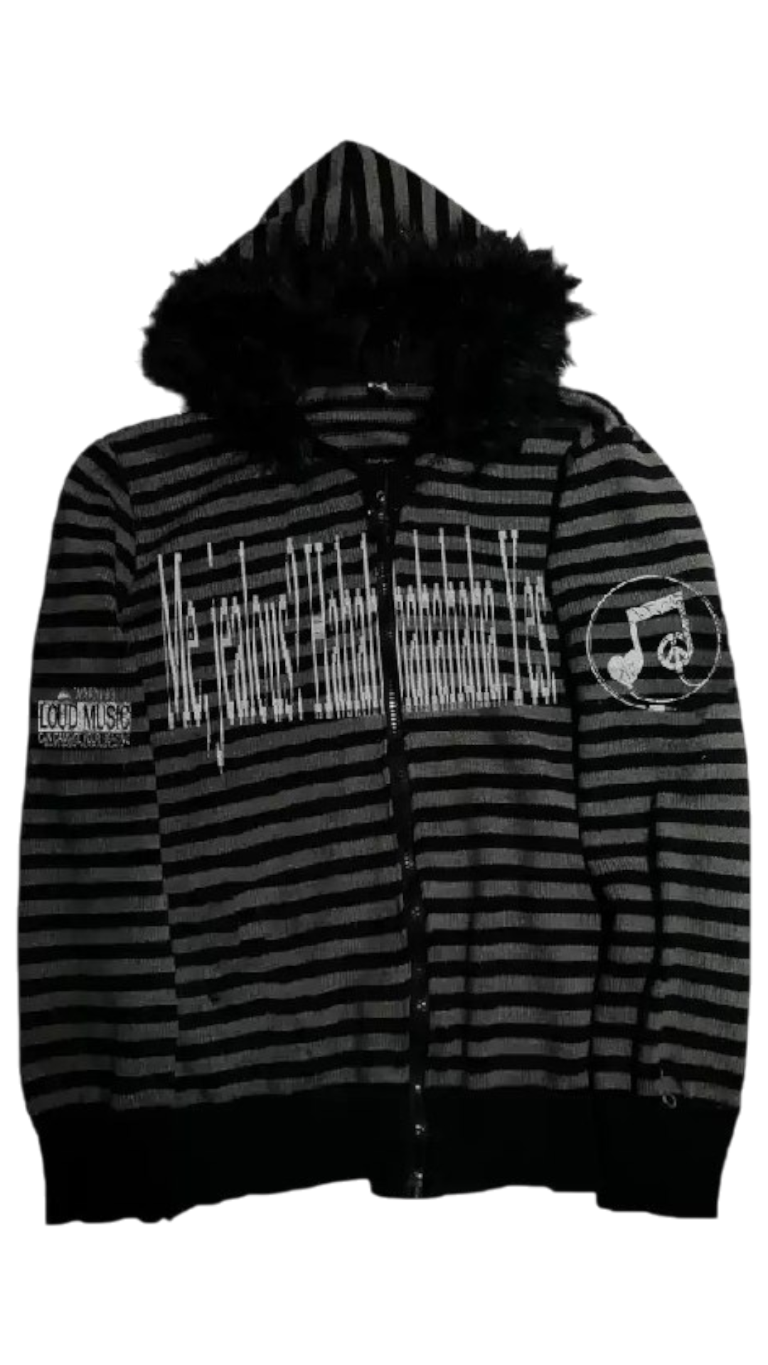 Fur Zip Hoodie