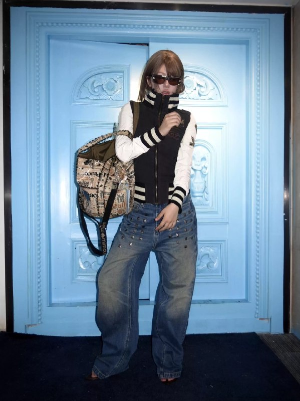 RUDEBRAT Washed Baggy Jeans
