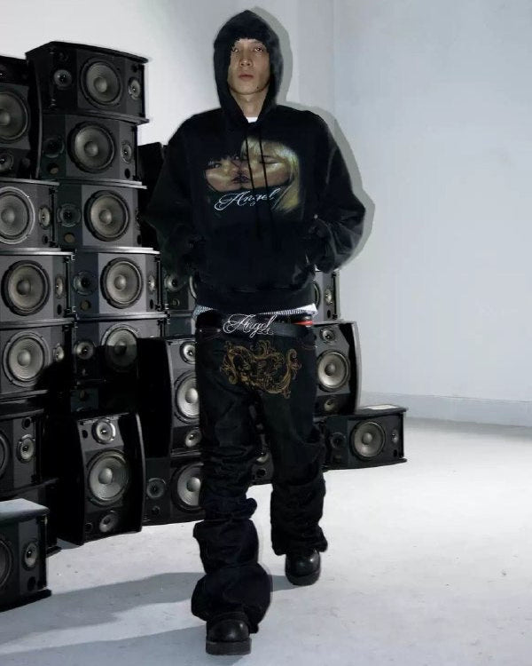PCCVISION Angel Washed Hoodie - SWAGLAB