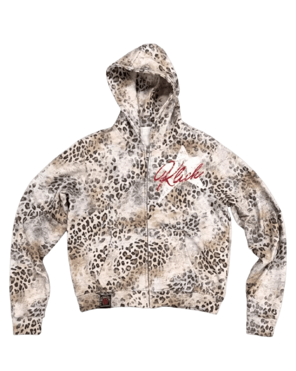 KLICK CLAK Leopard Hoodie - SWAGLAB