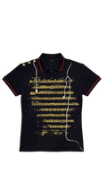 PAIKI Music Note Polo Tee