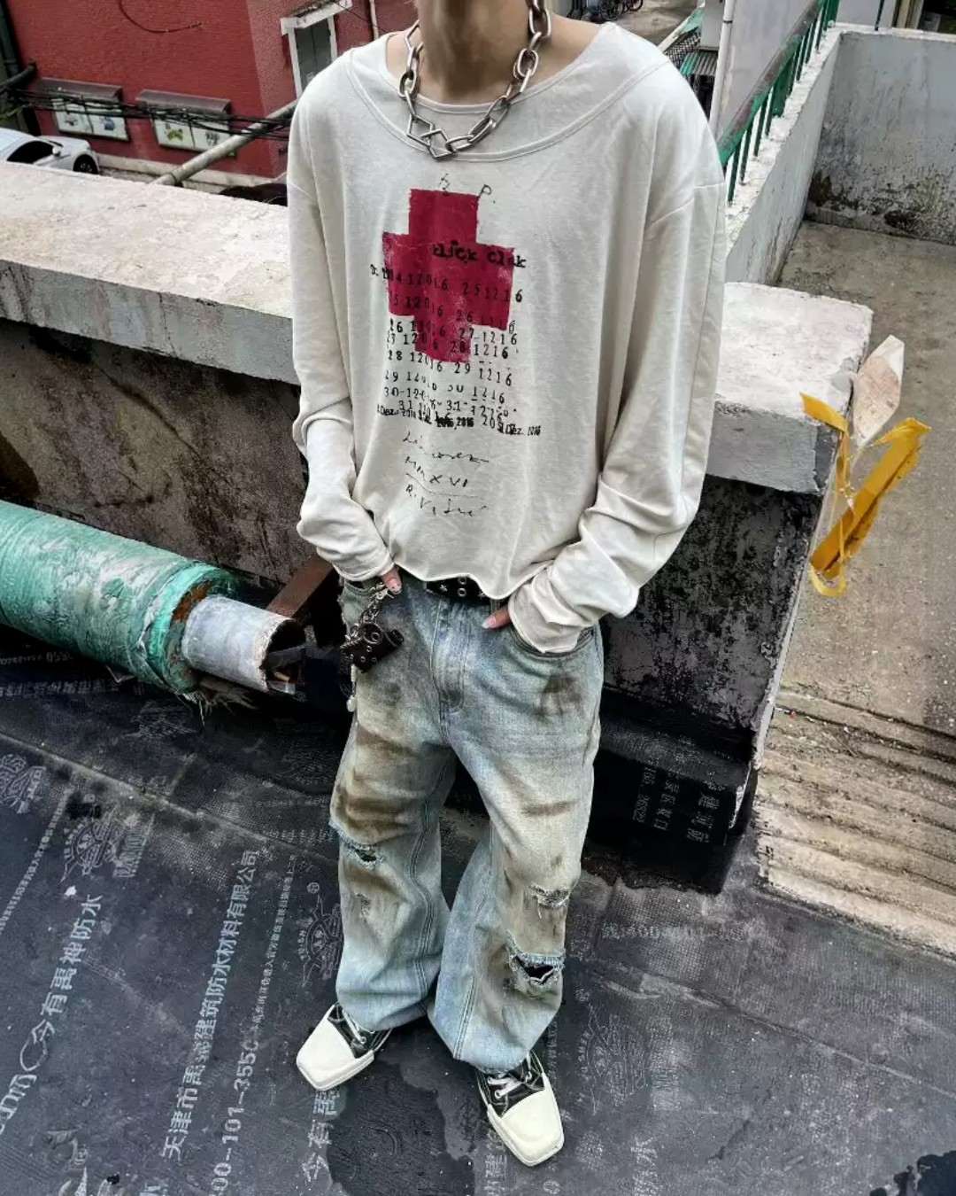 Calendar Long Sleeve Tee