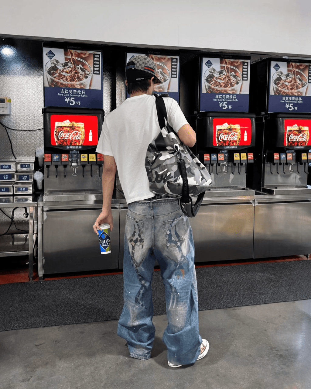 NumbAsia Patch Baggy Jeans - SWAGLAB