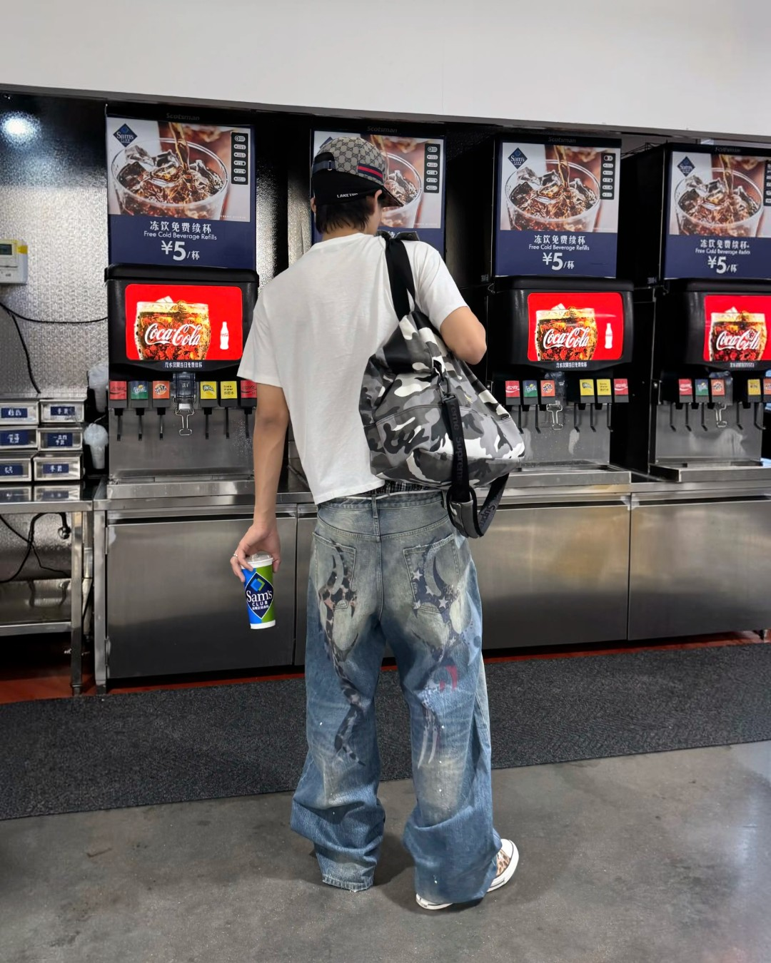 NumbAsia  Patch Baggy Jeans