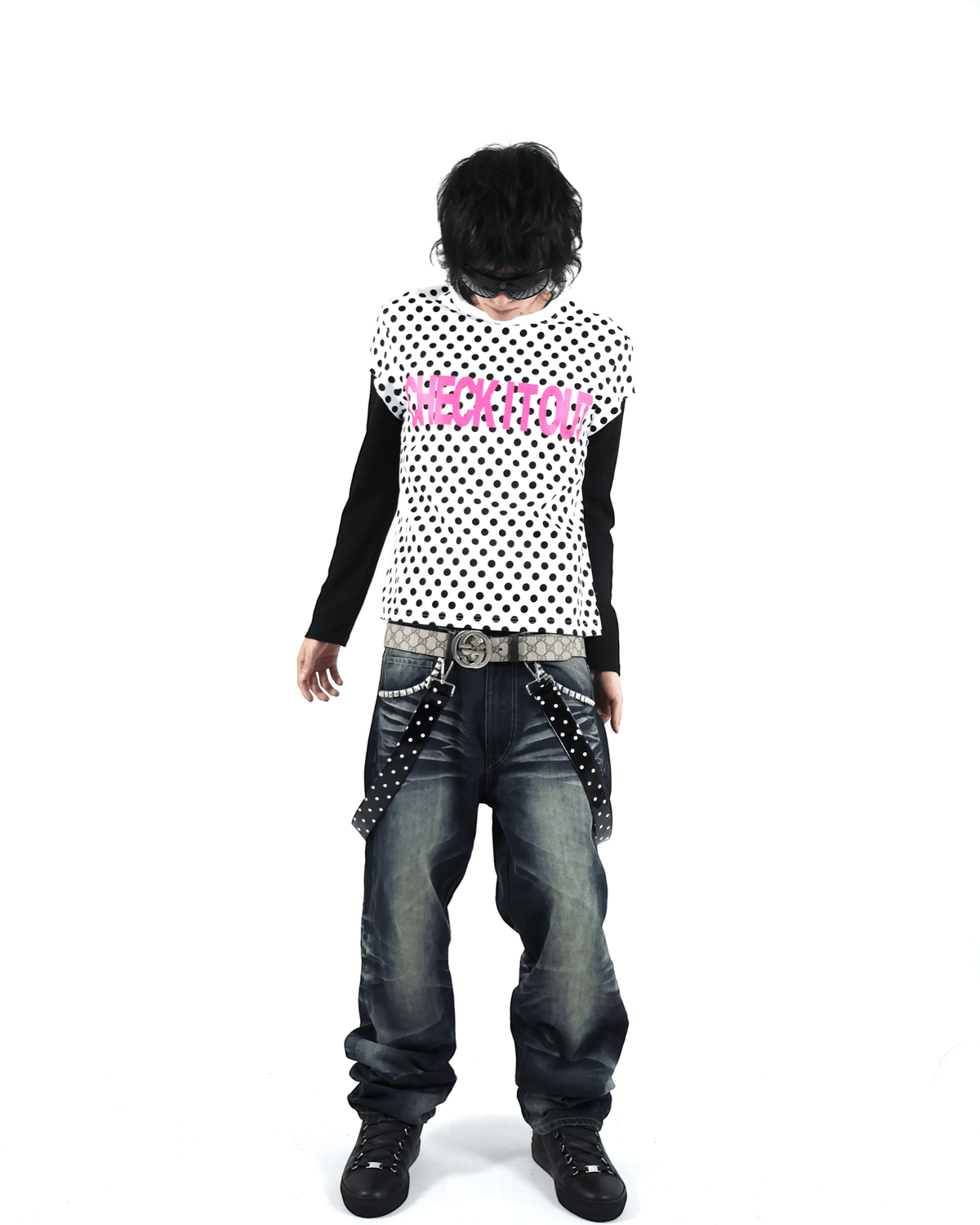 UCANTBELIKEME Needle Washed Jeans - SWAGLAB