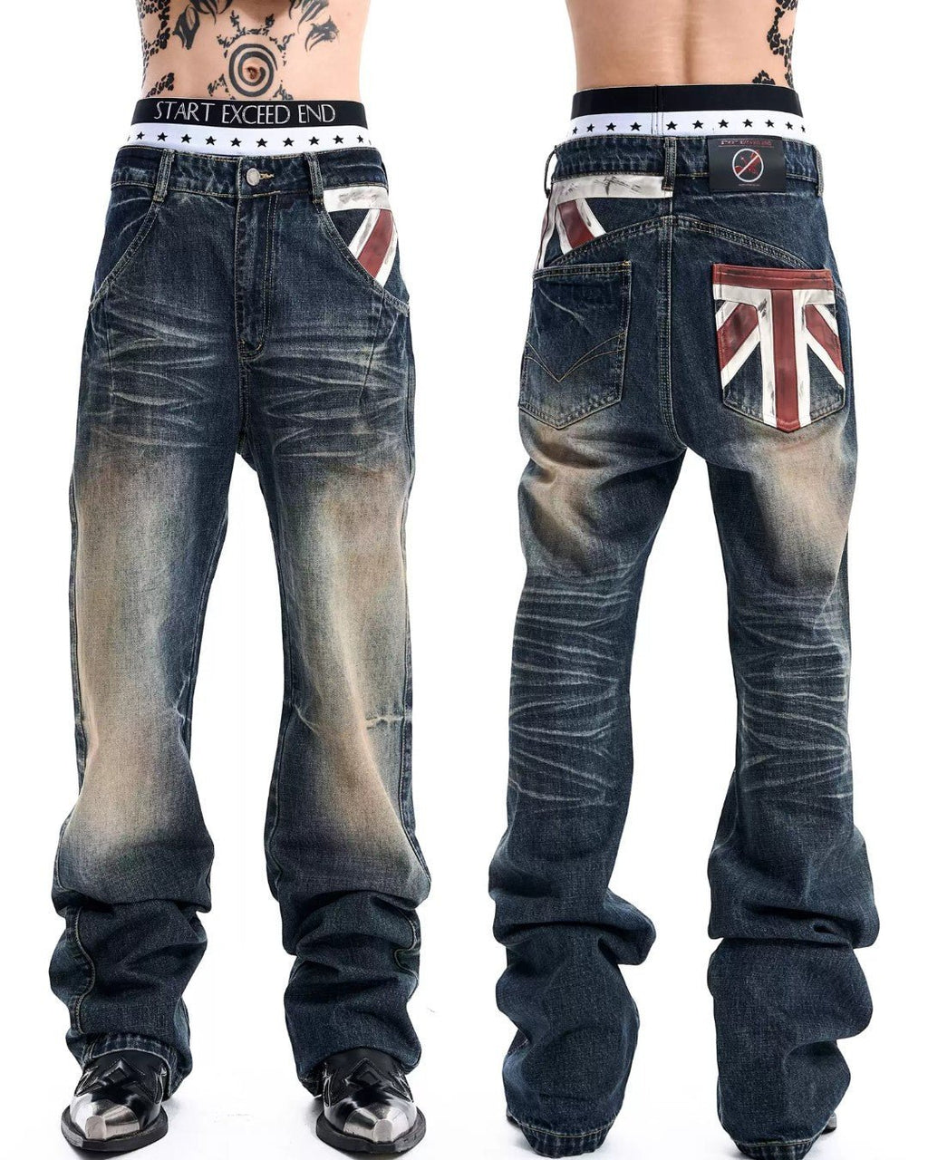 SEE Union Pocket Vintage Jeans - SWAGLAB