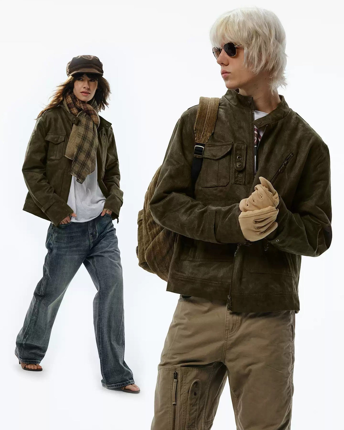 TREclub 26SS Vintage Military Multi-Pocket Jacket - SWAGLAB