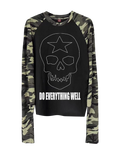 DETW Camo Skull Long Sleeve