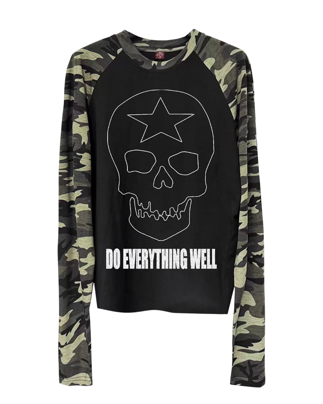 DETW Camo Skull Long Sleeve