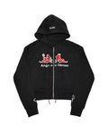 LCE | Devil Cropped Zip Hoodie - SWAGLAB