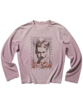 Wenfeng Li 26FW Rock Band Rhinestone Waffle Long-Sleeve Tee - SWAGLAB