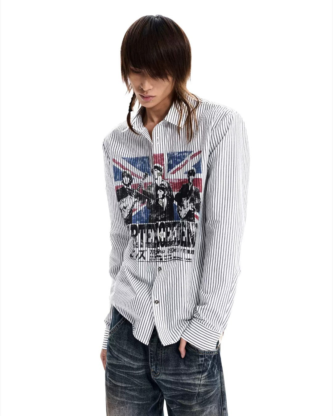 SEE Union Striped Shirt