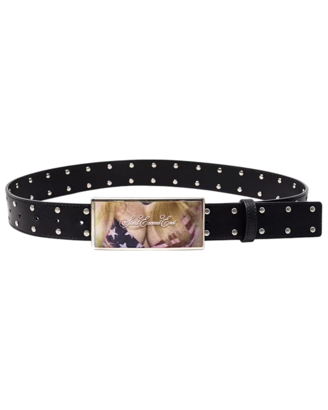 SEE Graphic Buckle Belt