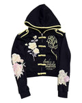 CHAI 26W Frog-Button Zip Hoodie - SWAGLAB