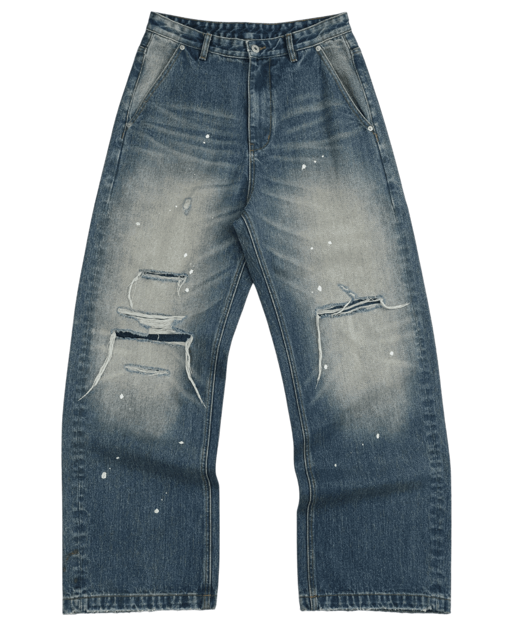NumbAsia Patch Baggy Jeans - SWAGLAB