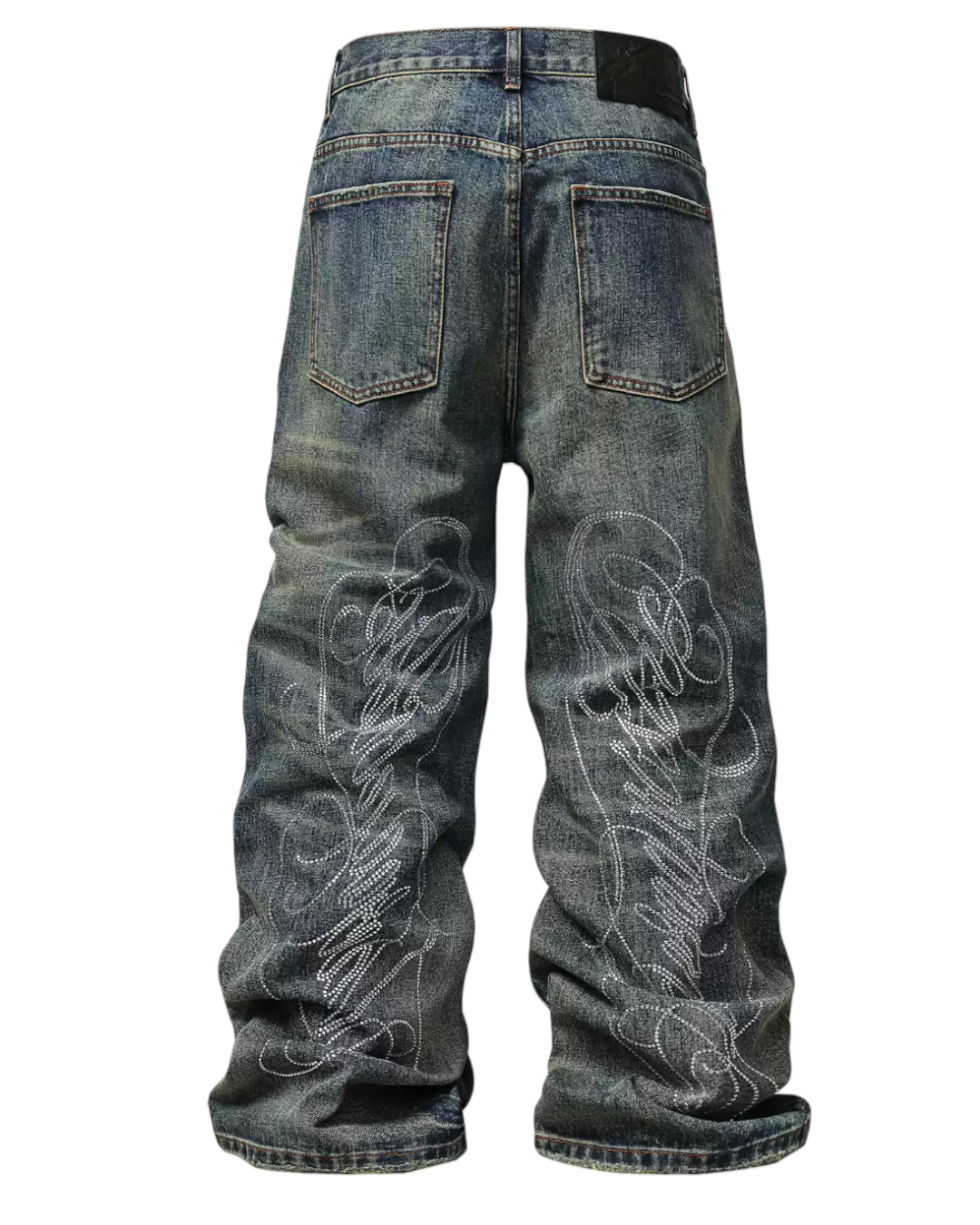 KARMANISTIC Rhinestone  Jeans