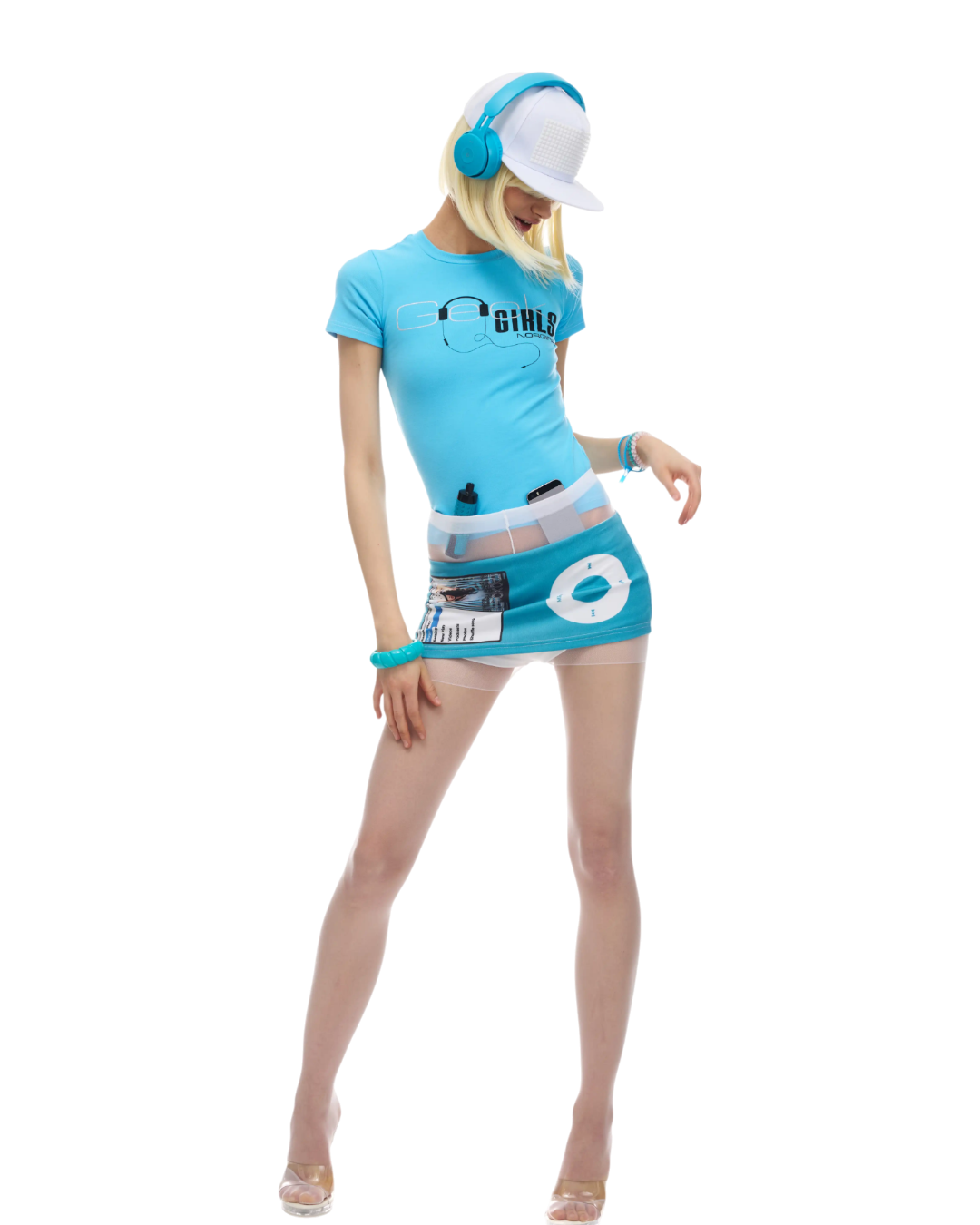 NORGIRA IPOD Low-Rise Skirt