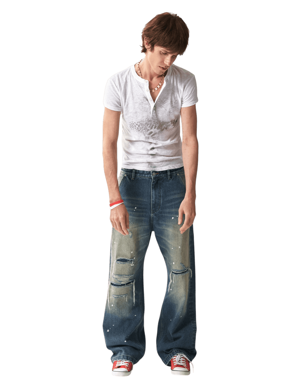 NumbAsia Patch Baggy Jeans - SWAGLAB