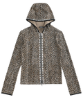NumbAsia Leopard Zip Hoodie