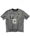 LUUUCAM Memories Striped Tee