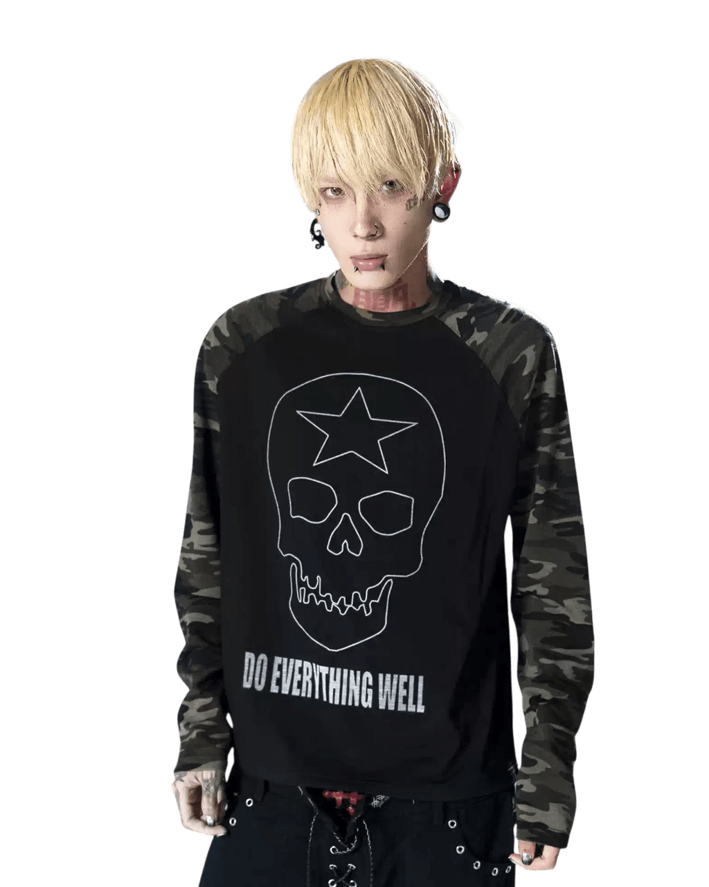 DETW Camo Skull Long Sleeve - SWAGLAB