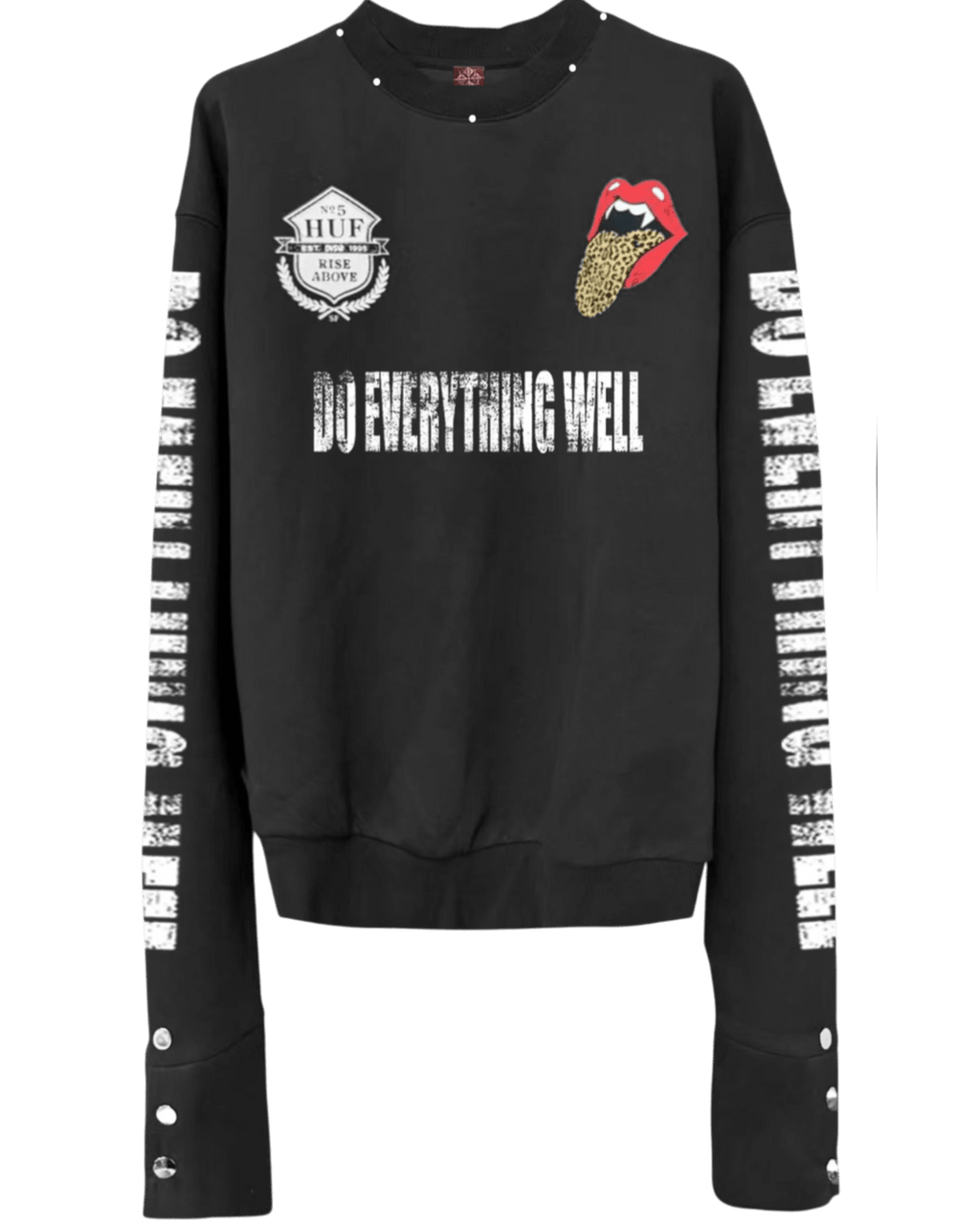 DETW Leopard Tongue Sweatshirt - SWAGLAB