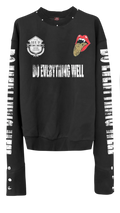 DETW Leopard Tongue Sweatshirt