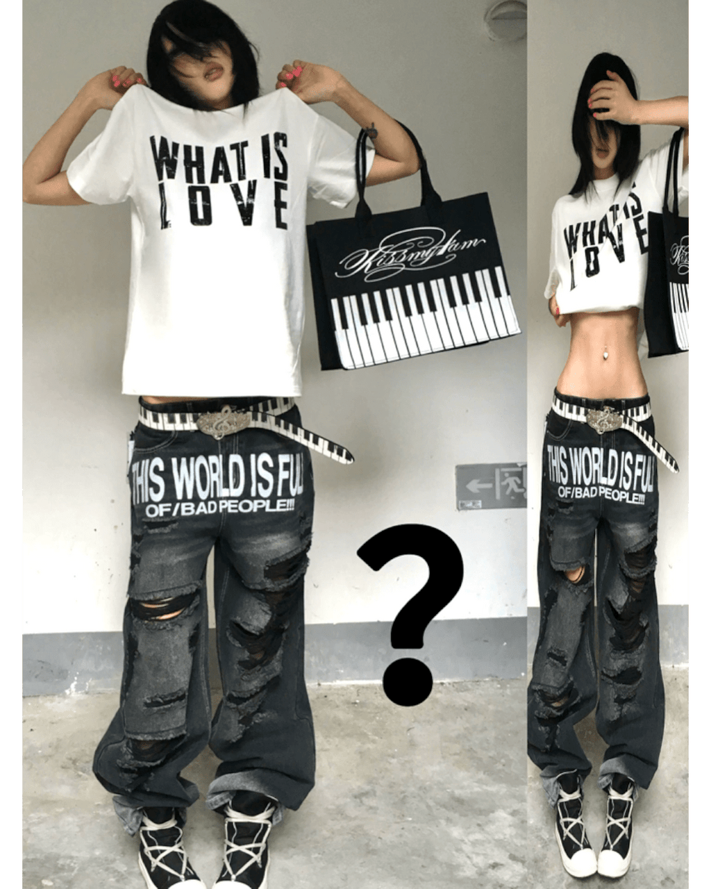 4AM Bad People Jeans - SWAGLAB