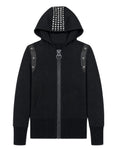 Numb Asia Stud Zip Hoodie - SWAGLAB