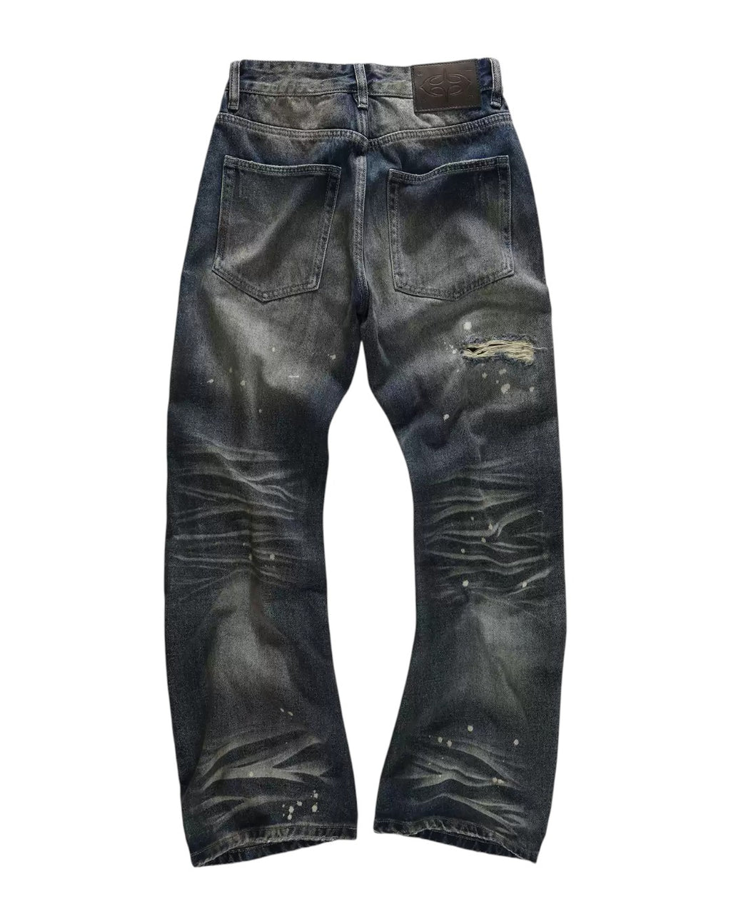 ELYSLUM | Paint-Splatter Straight Jeans - SWAGLAB