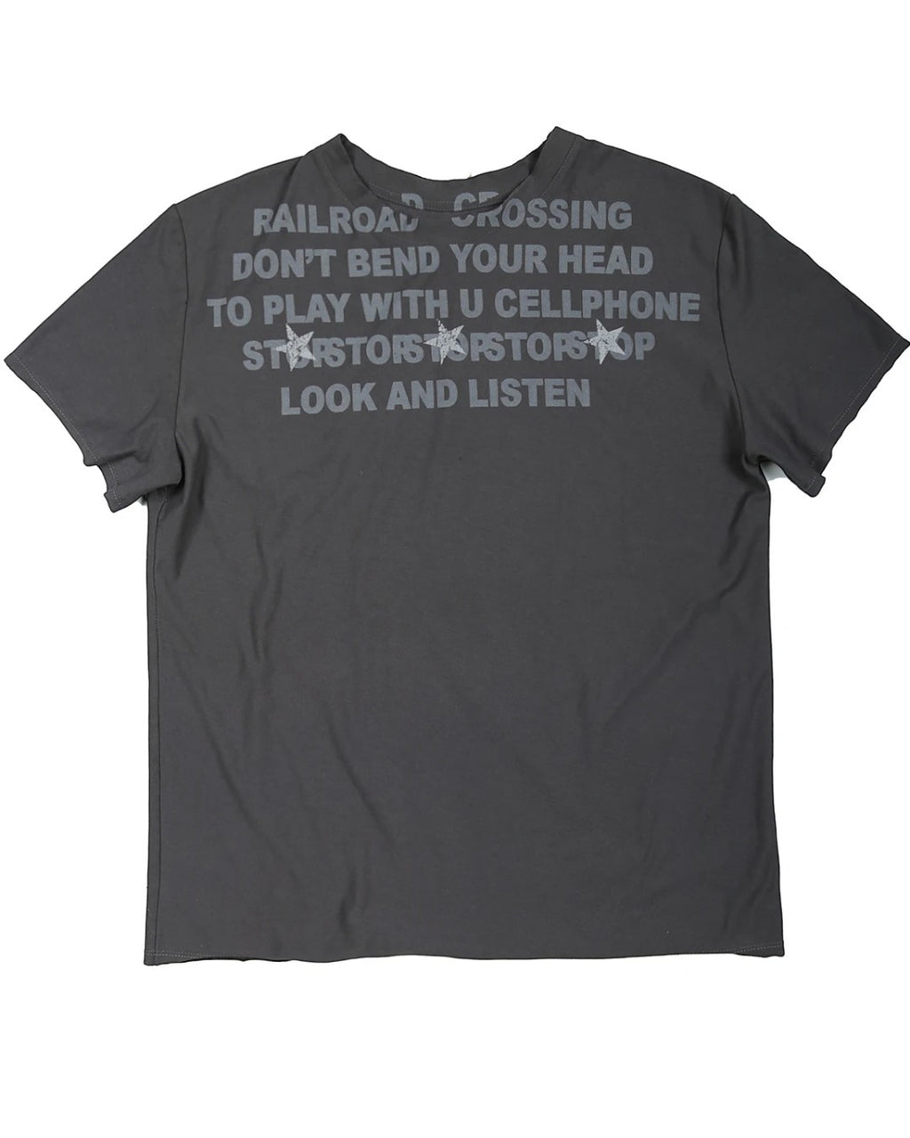 TREclub 26SS Letter Graphic Slub Tee - SWAGLAB
