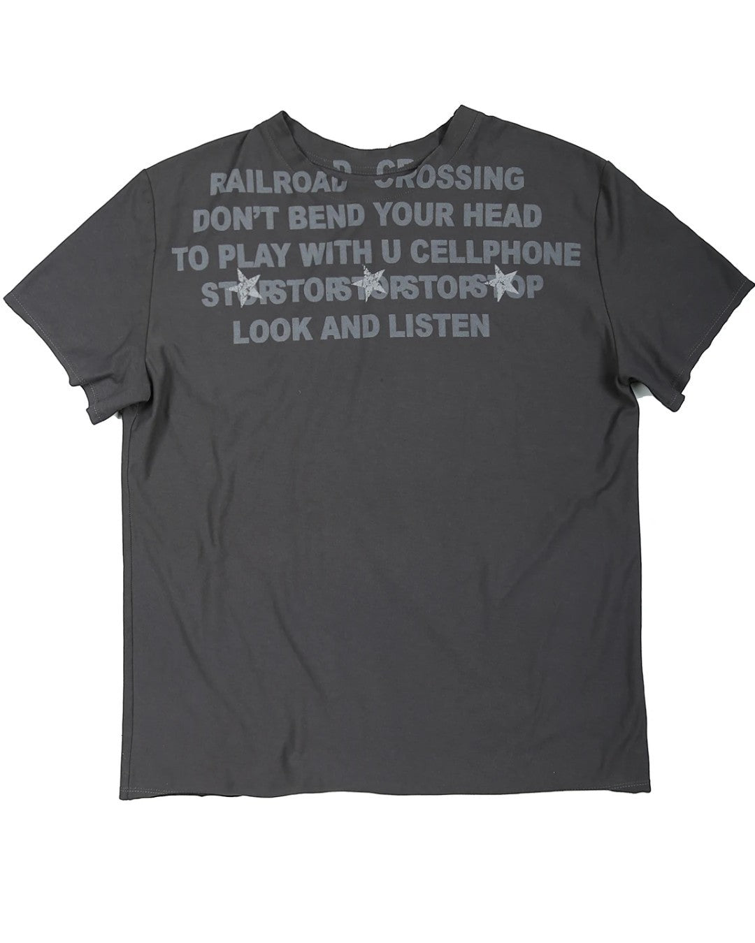 TREclub 26SS Letter Graphic Slub Tee - SWAGLAB