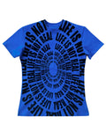 CHAI 24SS False Life Circular Graphic Slim-Fit Tee - SWAGLAB