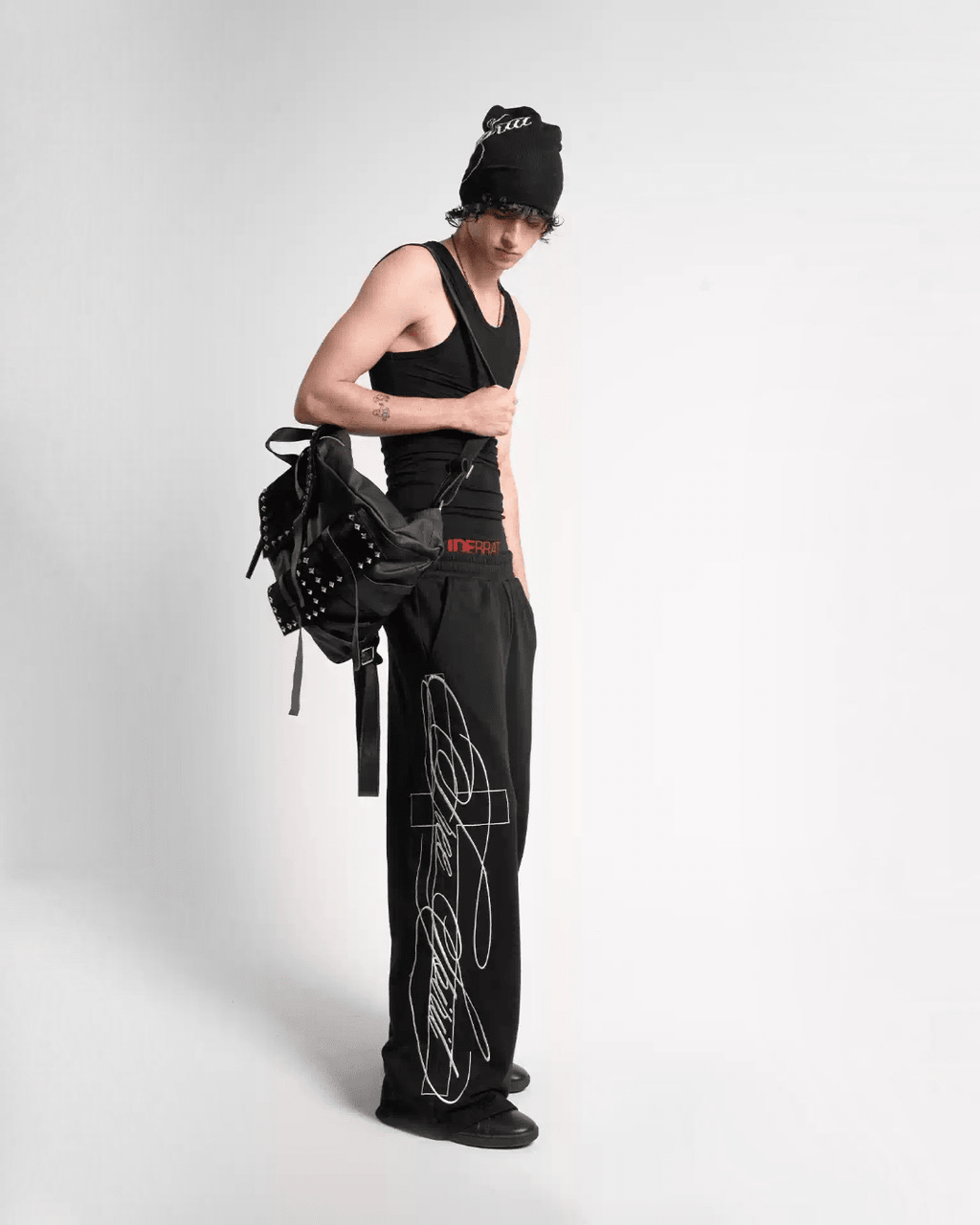 NoE Embroidered Baggy Sweatpants - SWAGLAB