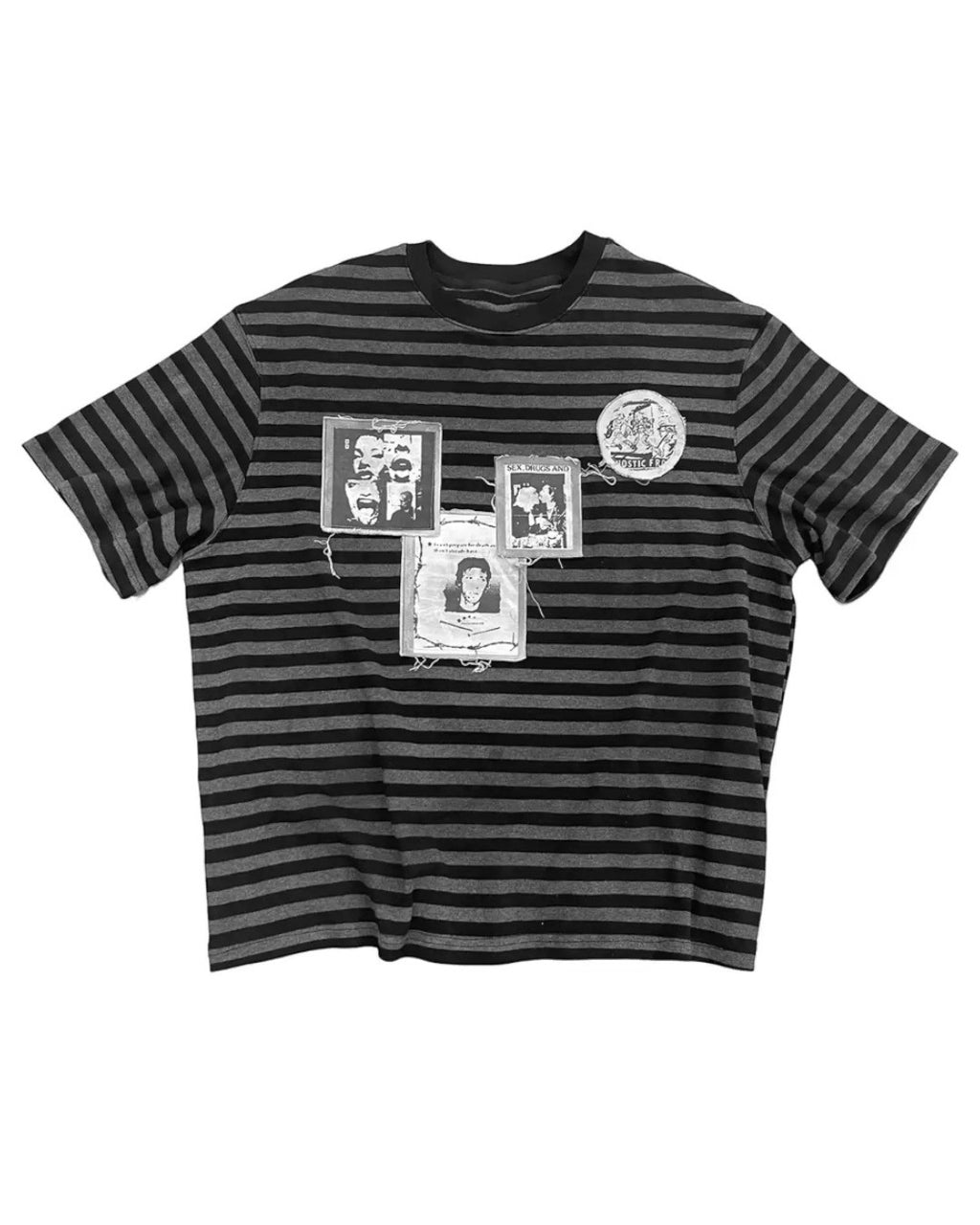 LUUUCAM Memories Striped Tee - SWAGLAB