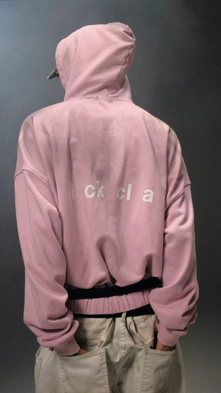 KLICK CLAK Washed Zip Hoodie