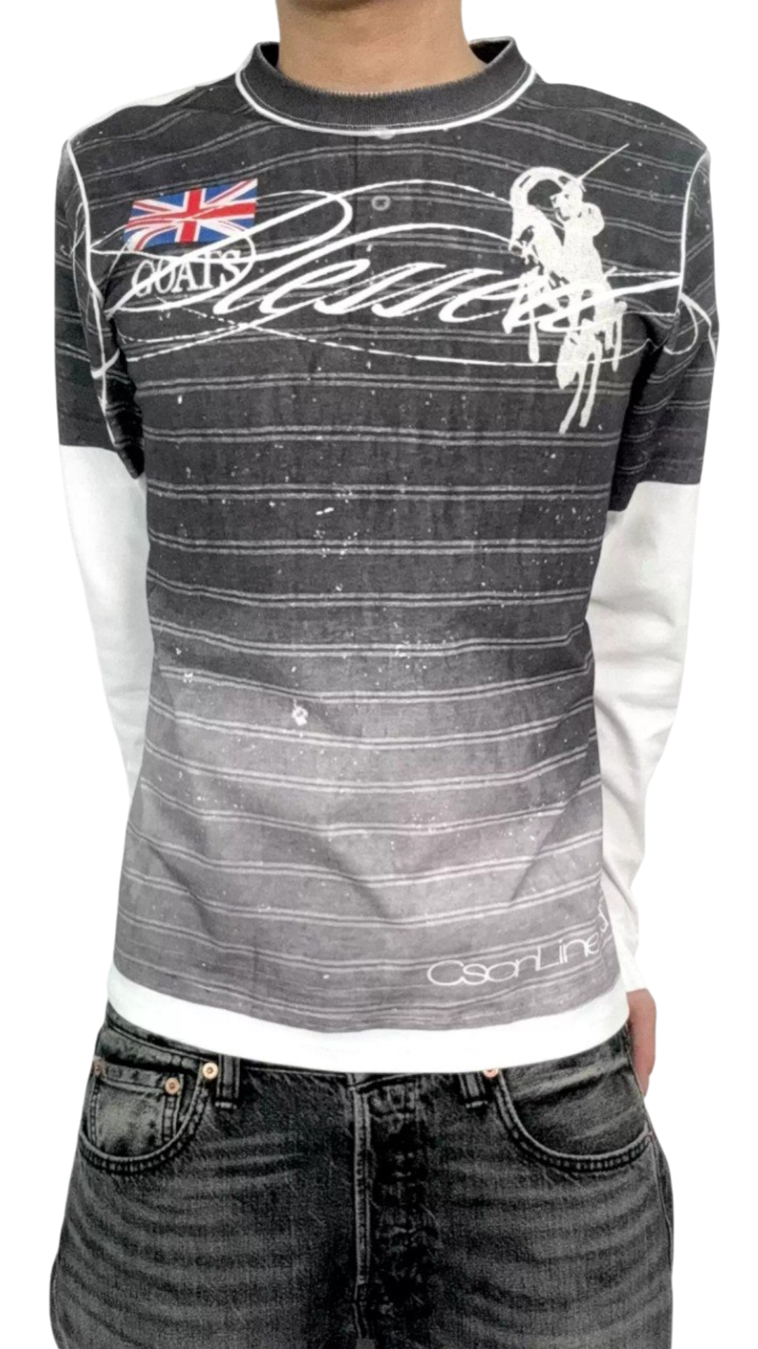 CSONLINELLC Layered Stripe Longsleeve