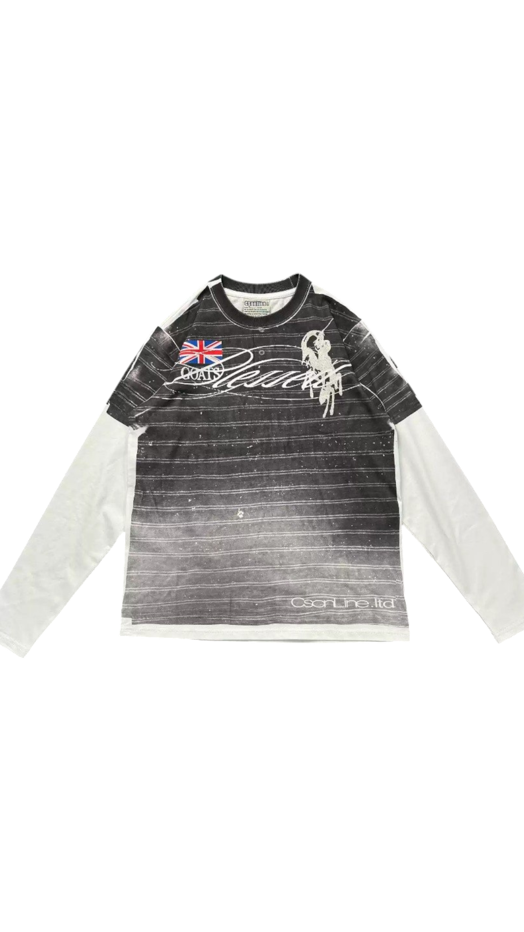 CSONLINELLC Layered Stripe Longsleeve