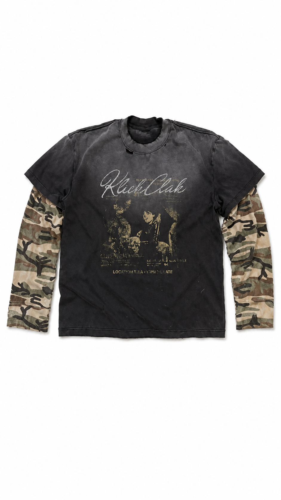 camouflage long sleeve