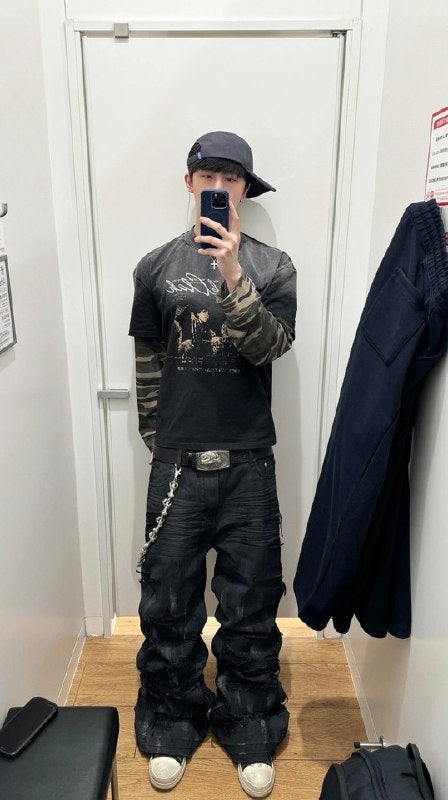 camouflage long sleeve