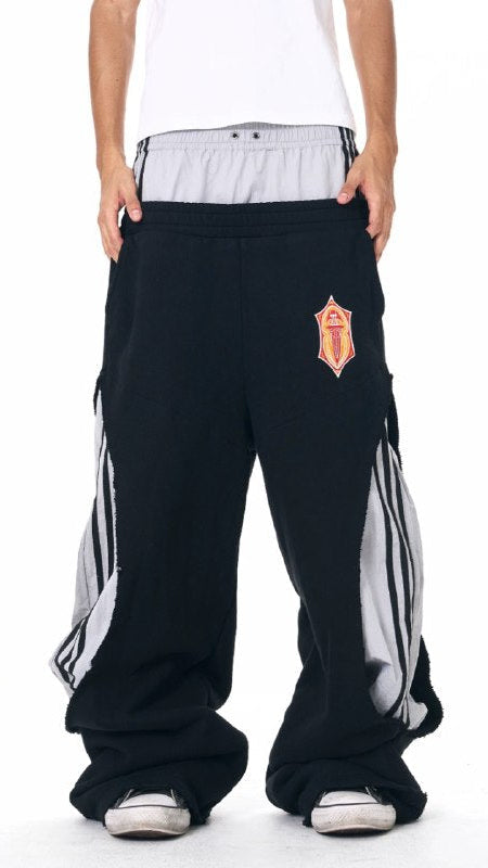 Fourth3ex Double Waist Track Pants