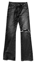 Destroyed Bootcut Jeans