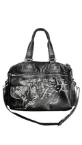 Wiped Leopard Shoulder Bag
