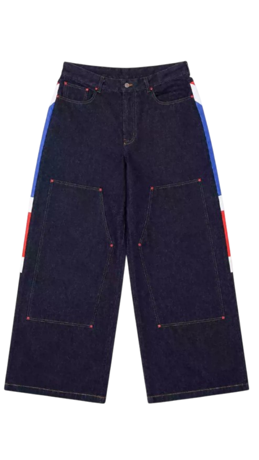 Union Patchwork Baggy Denim